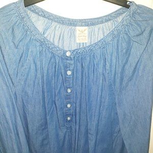Faded Glory Long Sleeve Blouse